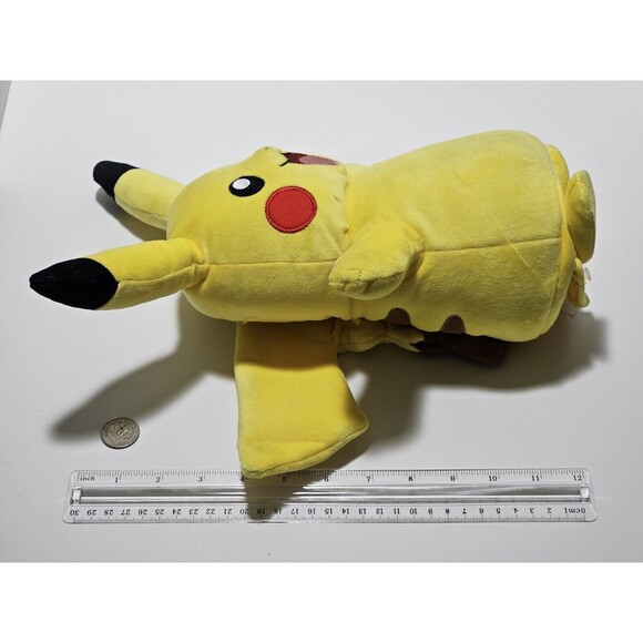 Pikachu Official Pokemon My Friend Tomy 2021 Talking & Light Up Cheeks Plush Toy - Picture 2 of 12